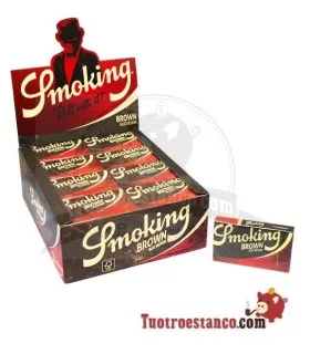 Papier smoking marron 300 de 78 mm, 40 brochures
