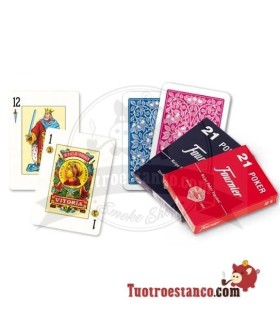 Fournier Spanish Poker Deck Nr. 21