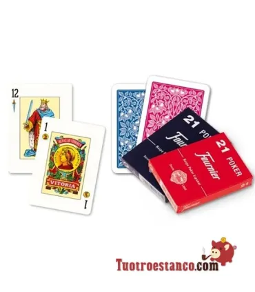 Fournier Spanish Poker Deck Nr. 21