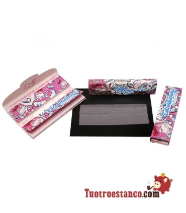 Estuche de papel Monkey King Size Cotton Candy + Filtros - 24 libritos