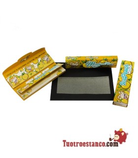 Papier Monkey Smell King Size Ice Peach 110mm + Filtres