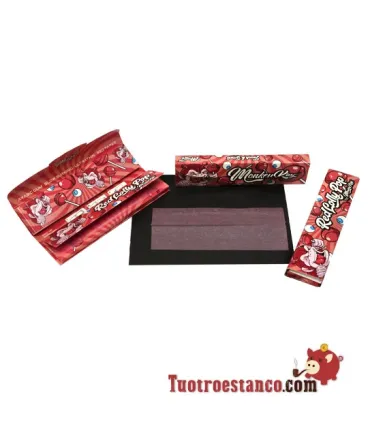 Papier sucé rouge King Smell Monkey 110 mm + Filtres