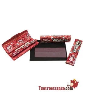 Monkey King Size Red Lolly Pop Paper Case + Filters - 24 booklets