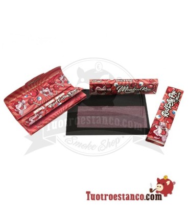 Apenkoning Rode Lolly Pop Papieren Doos op maat