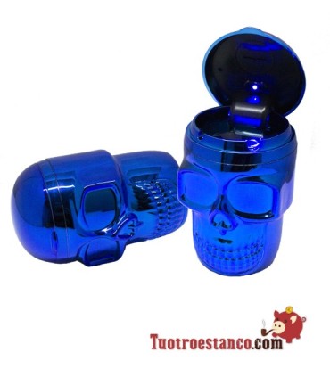 Cendrier Voiture Led Crâne