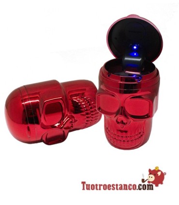 Cinzeiro Car Led Skull
