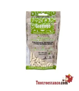 Greengo BIO Slim Filter Case 6 mm 200u - 20 Säckchen