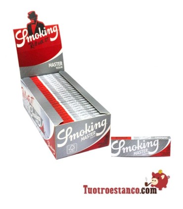 Caixa de papel Smoking Prata No. 8 70 mm - 50 livretos