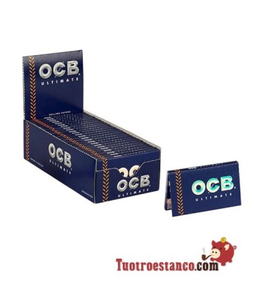 Papier OCB Ultime Double Fenêtre 70 mm - 25 livrets