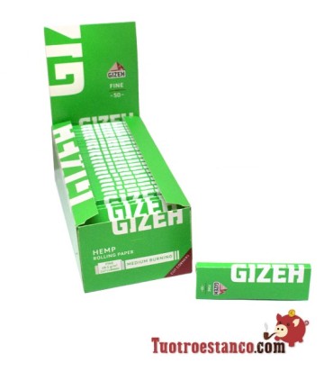 Gizeh Fine Cut Corners Papierhülle 70 mm - 50 Heftchen