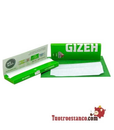 Gizeh Fine Cut Corners Papierhülle 70 mm - 50 Heftchen