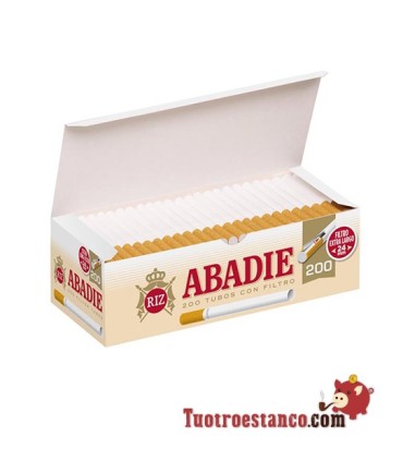 Tubes abadie 200 long filter - 1 box of 200 tubes