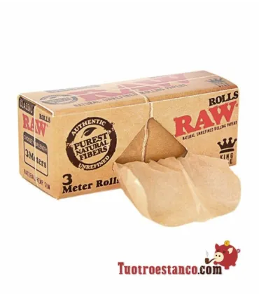RAW Paper King Size Rol van 3 meter