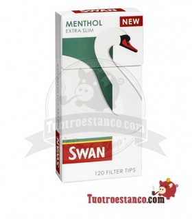 Filtros Swan Menthol Extra Slim 120 filtros