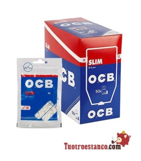 Filtri Slim OCB 6mm - 50 bustine da 150 filtri