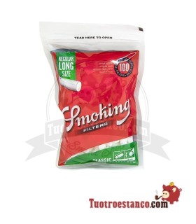 Filtri per fumo lunghi 8 mm - 25 sacchetti da 100 filtri