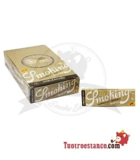Étui en papier Smoking moyen brun le plus fin 78 mm - 25 carnets
