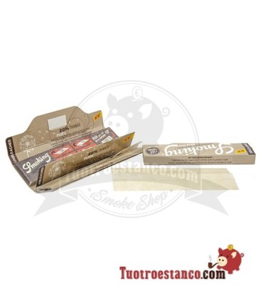 Smoking Thinnest Brown King Size Paper Case + Tips - 24 booklets