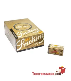Smoking Thinnest Brown Paper Case Roll 4 m - 24 rolls