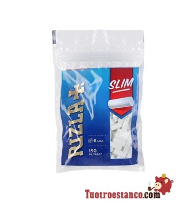 Filtros rizla Slim 6 mm 150 unidades