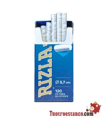 5.7mm Ultra Slim rizla Filters - 120 Filters