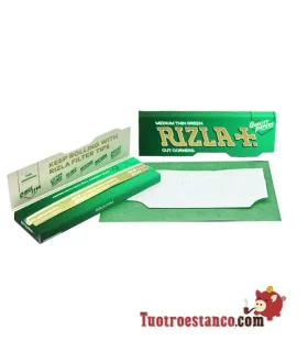 Rizla Papier + Grün Regulär 70 mm