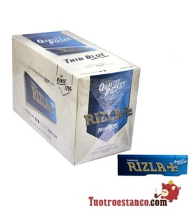 70 mm rizla + Papel Azul - 100 livretos