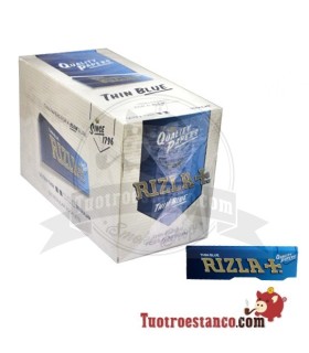 70mm Rizla + Papel Azul - 100 livretos