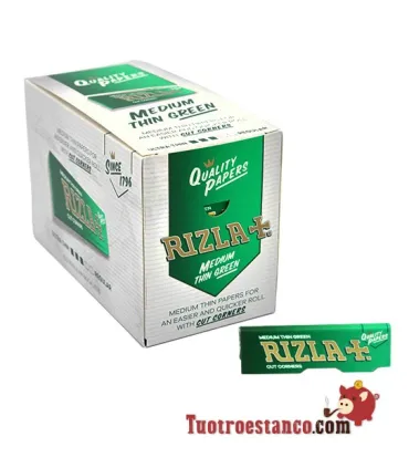 70 mm Rizla + Grünpapier – 100 Broschüren