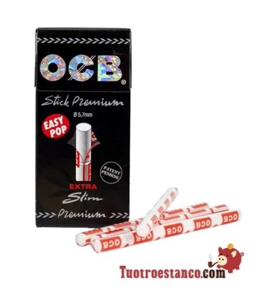 5.7mm Pre-Cut OCB Filters 120 Filters