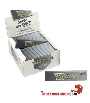 Carta Rizla + Silver King Dimensione 110 mm - 50 libretti