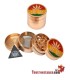 Grinder de metal Champ Leaf Rasta 4 partes de 40 mm