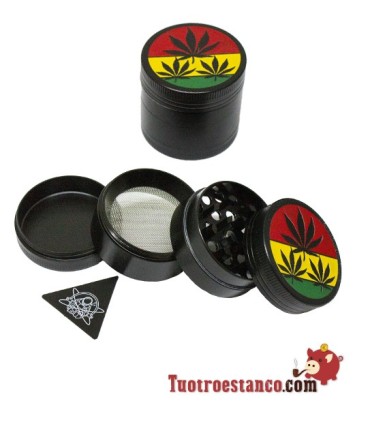 Champ Leaf Rasta 4-part 40mm metal grinder