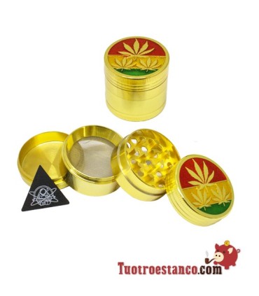 Champ Leaf Rasta 4-part 40mm metal grinder
