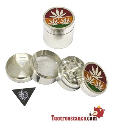 Champ Leaf Rasta 4-part 40mm metal grinder