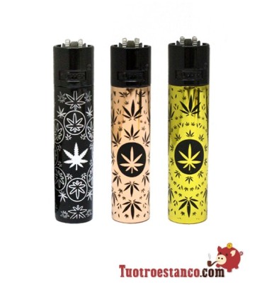 Clipper Weed Pattern 6 Metallic + Etui