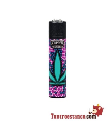 Clipper micro Folhas Quebradas 2