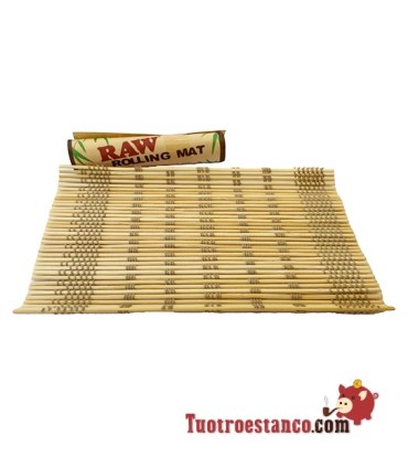 Bambus RAW Rollmatte