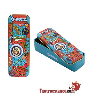 G-Rollz Scatola Piccola in Metallo Design Ninfa