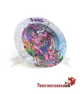 G-Rollz Metal Ashtray Water Nymphs