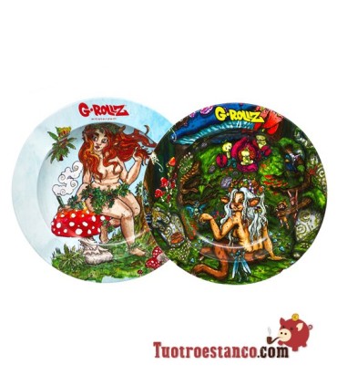 Cinzeiro de metal G-Rollz Ninfas da floresta