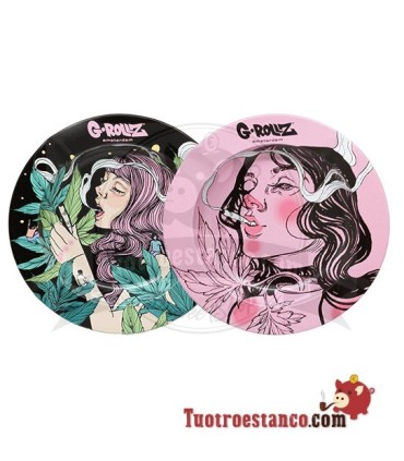 G-rollz Meisjes Roze Wiet Metalen Asbak