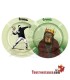Mazzo di posacenere in metallo G-Rollz & Re Cani