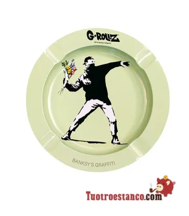 Mazzo di posacenere in metallo G-Rollz & Re Cani