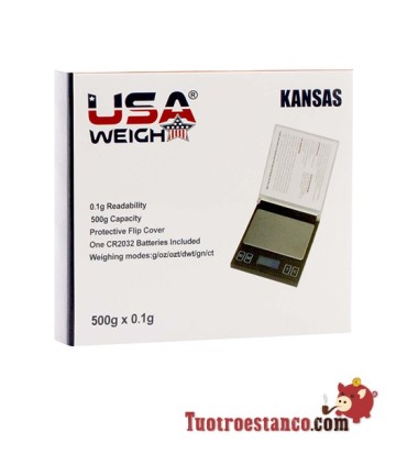 Kansas Mini-CD-Waage 500 gr bis 0,1 gr