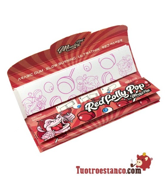 Papel de liar Monkey King Rosa King Size