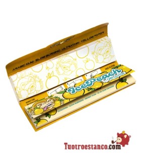 Smell King Size Ice Peach Monkey Paper 110mm + Filters