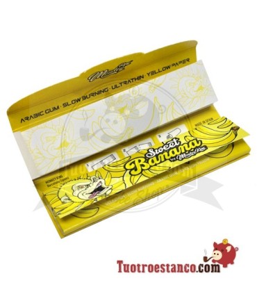 Smell King Size Banana Monkey Paper 110 mm + Filters