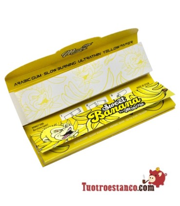 Smell King Size Banana Monkey Carta 110 mm + Filtri