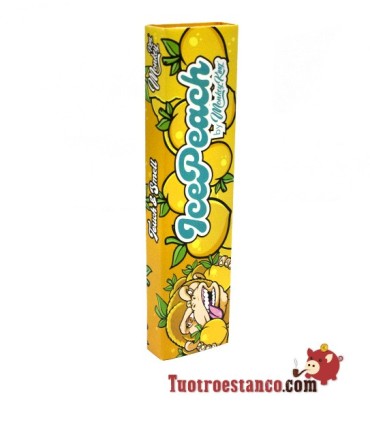 Smell King Size Ice Peach Monkey Paper 110mm + Filters